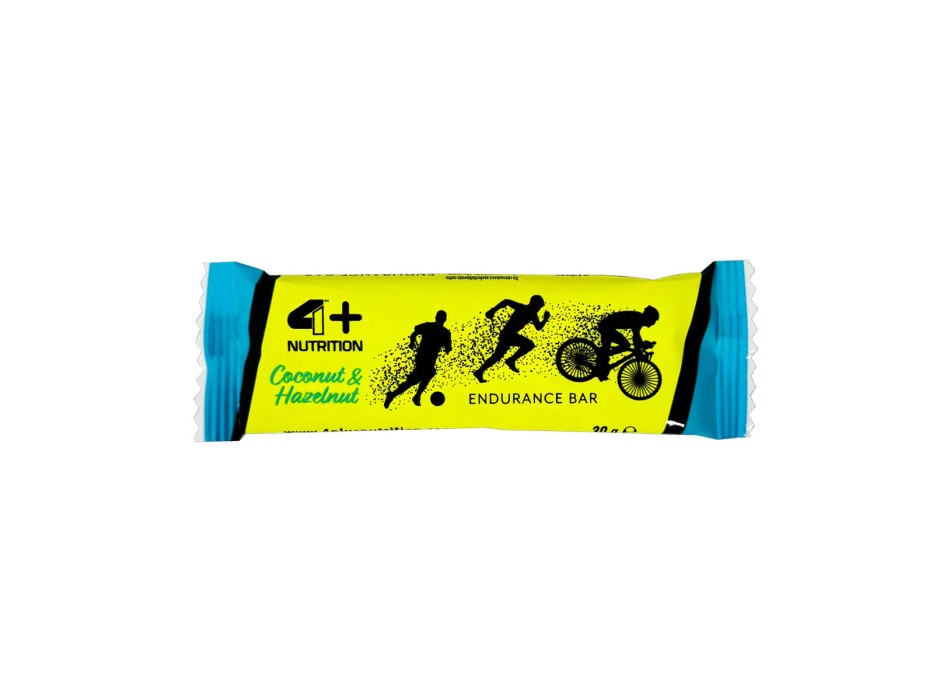 Endurance Bar 30gr 4+ Nutrition barretta energetica cocco e nocciola