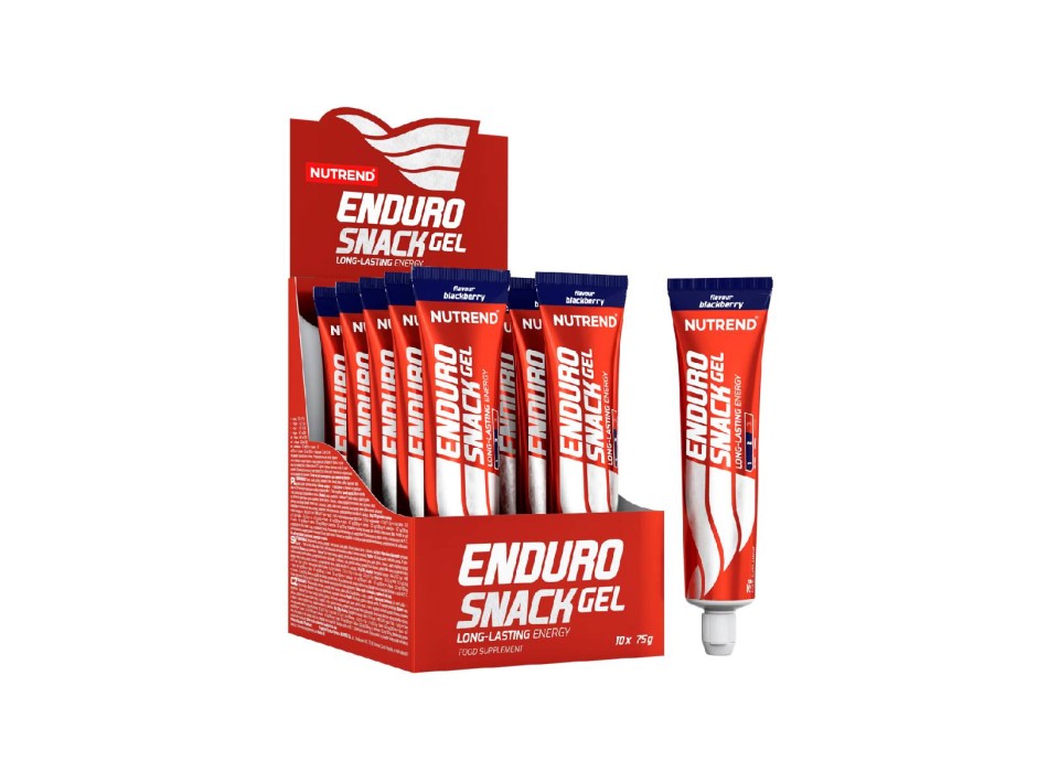 Endurosnack Nutrend Tube 75g Gel Energetico Endurance Blackberry