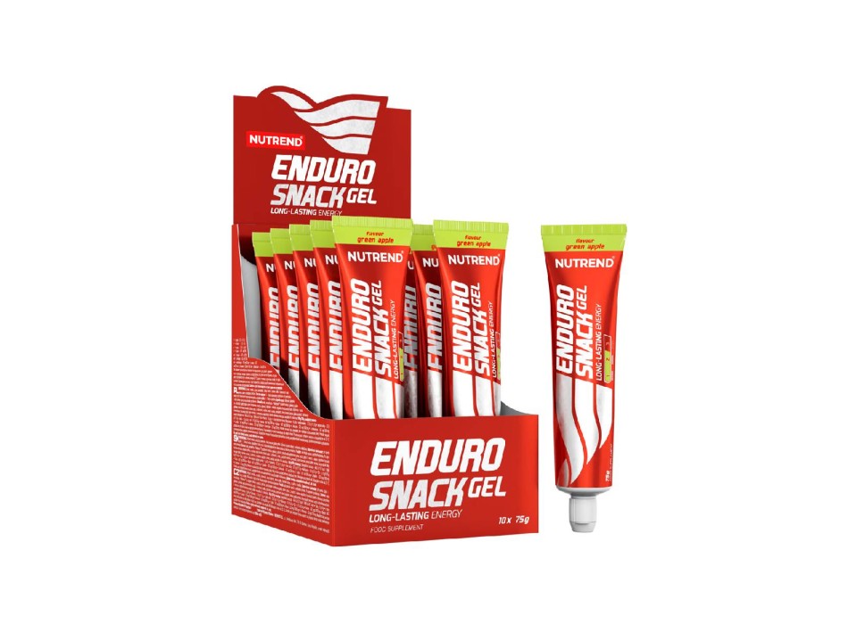 Endurosnack Nutrend Tube 75g Gel Energetico Endurance Green Apple