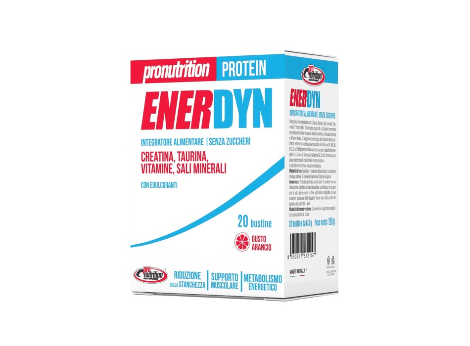 Enerdyn Pronutrition Confezione 20 Bustine Integratore Creatina Energia Forza