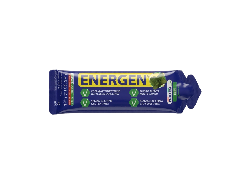 energen gel volchem integratore energetico di maltodestrine gel 40ml Menta