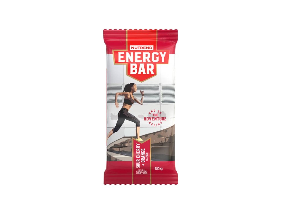 Energy Bar Nutrend 60g Barretta Energetica Ciliegia e Arancia