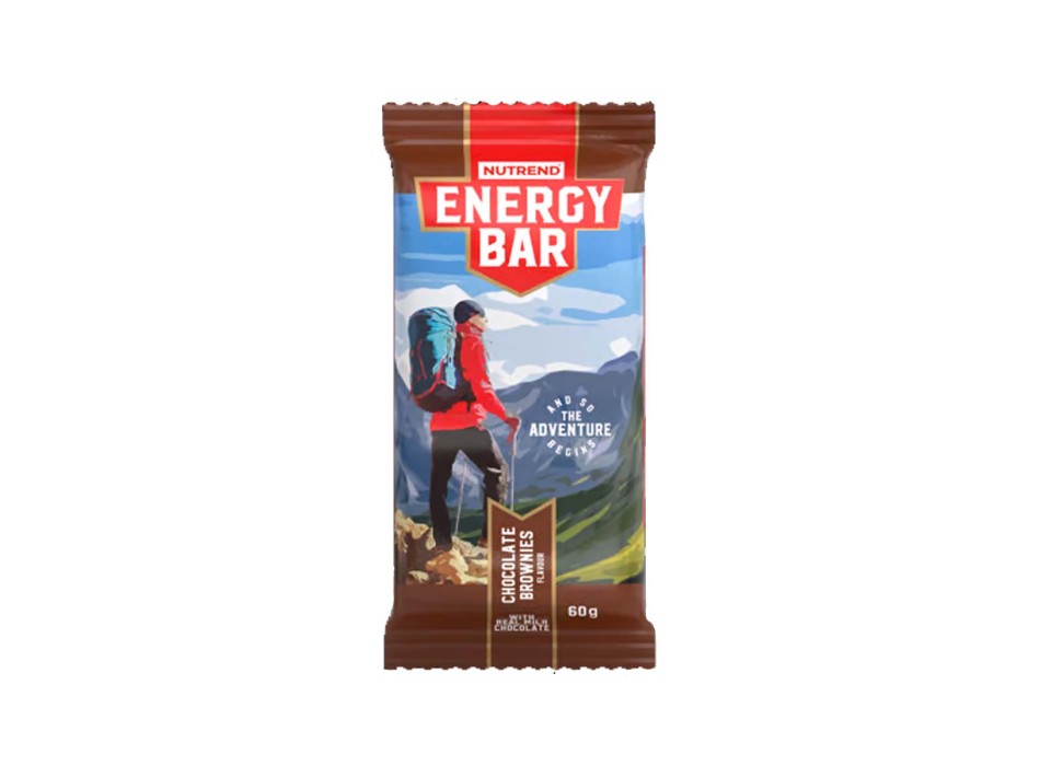 Energy Bar Nutrend 60g Barretta Energetica Cioccolato e Brownies
