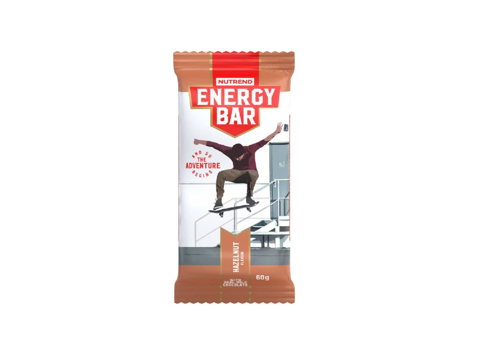 Energy Bar Nutrend 60g Barretta Energetica Nocciola
