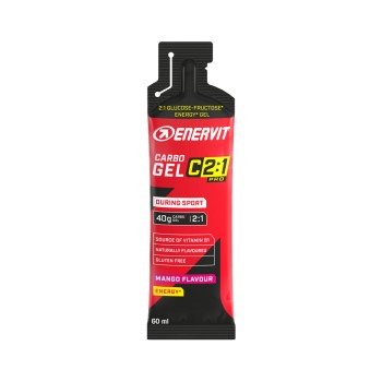 Enervit Carbo Gel C2:1 Pro gel energetico 40g mango