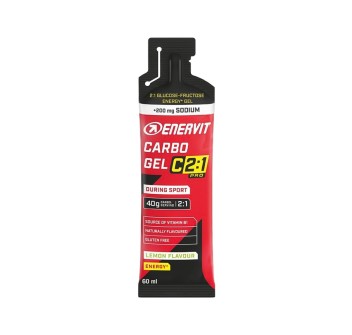 Enervit Carbo Gel C2:1 Pro Sodio gel energetico 60ml limone