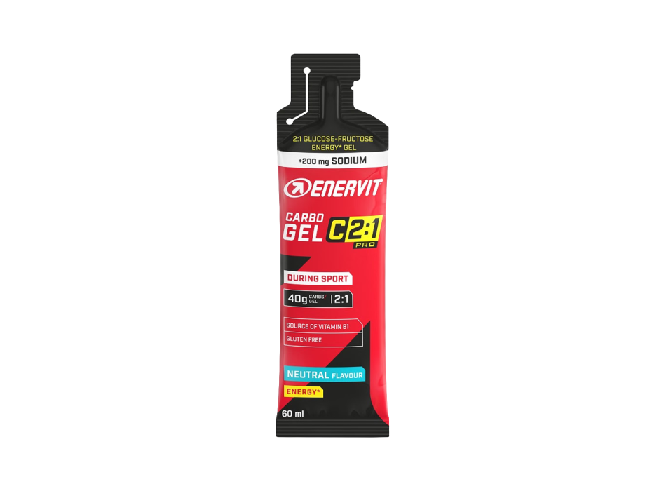 Enervit Carbo Gel C2:1 Pro Sodio gel energetico 60ml neutro