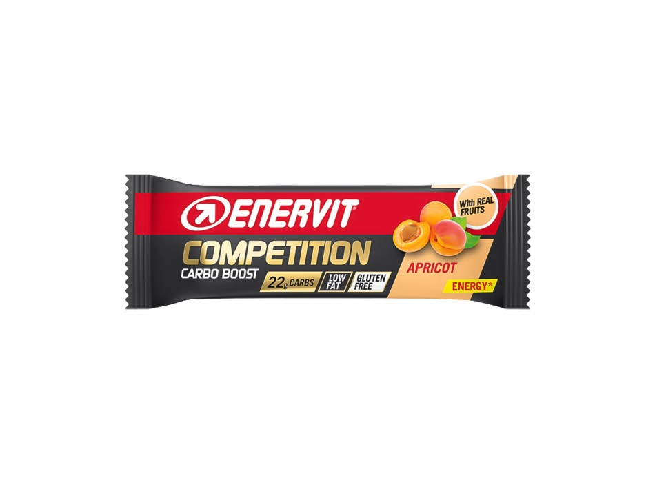 Enervit Competition Bar barretta energetica tecnica 30g per gare albicocca