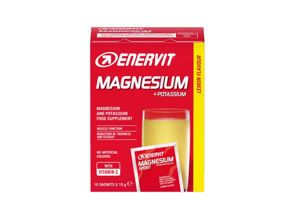 Enervit Magnesium Potassium astuccio 10 bustine integratore magnesio potassio e 