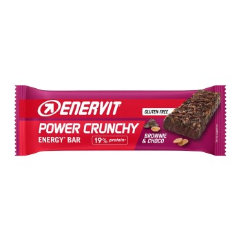 Enervit Power Crunchy barretta energetica croccante 40g gusto brownie e choco