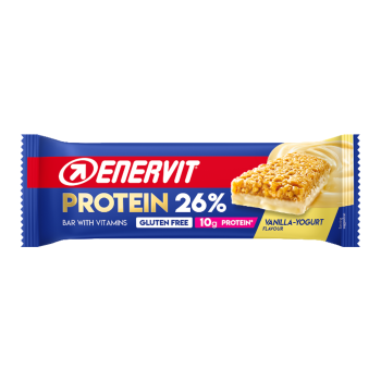 Enervit Protein Bar 26% Barretta Proteica Snack 40g Vaniglia e Yogurt
