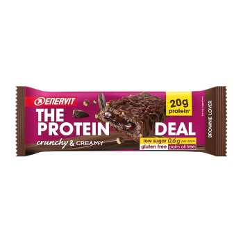 Enervit The Protein Deal barretta proteica low sugar brownie