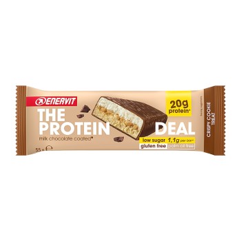 Enervit The Protein Deal barretta proteica low sugar crisoy cookie treat