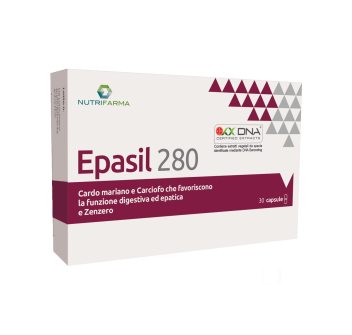 Epasil 280 Nutrifarma integratore fegato depurazione funzione epatica 30caps 