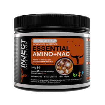 Essential Amino NAC Inject Nutrition amminoacidi essenziali polvere 250g cola