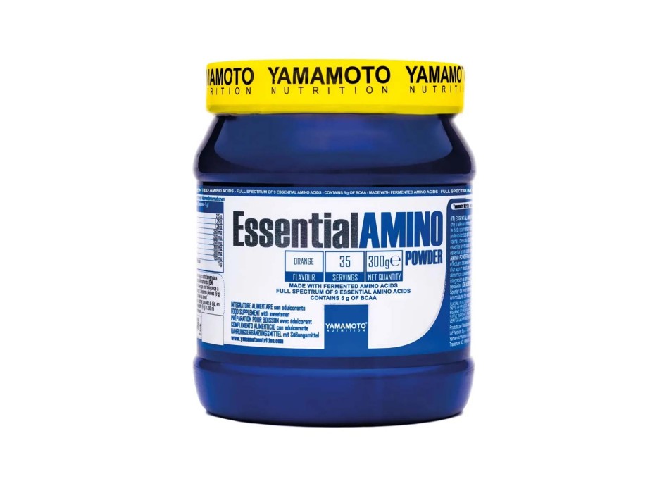 Essential AMINO Powder Yamamoto Nutrition aminoacidi essenziali 300g Arancia