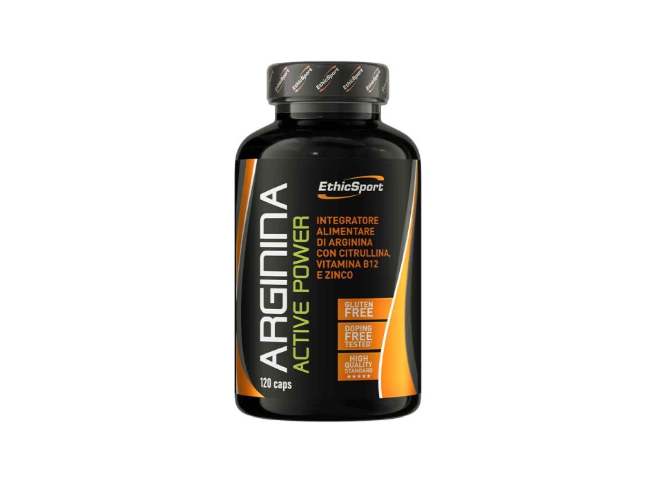 EthicSport Arginina Active Power amminoacidi arginina 90 compresse