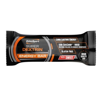 EthicSport Super Dextrin Energy Bar barretta energetica con carboidrati sweet