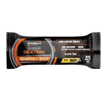 EthicSport Super Dextrin Energy Bar barretta energetica con carboidrati tasty