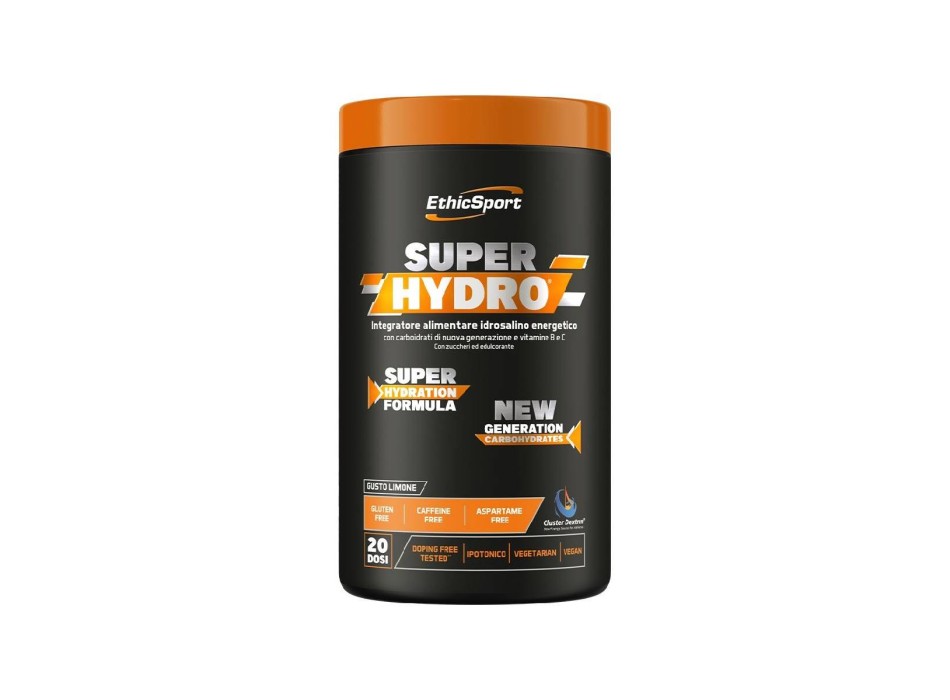 EthicSport Super Hydro integratore salino ipotonico per idratazione professional