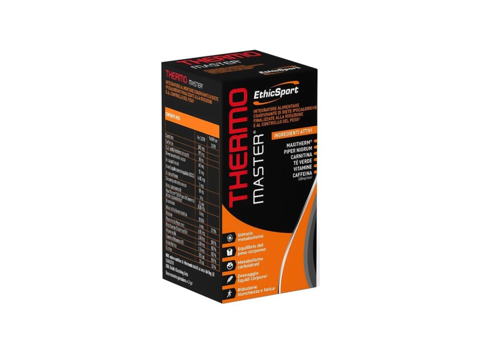EthicSport Thermo Master integratore termogenico per il controllo del peso e il 