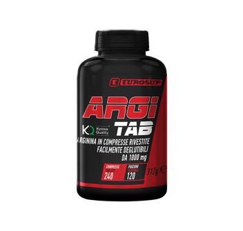 EUROSUP Argi Tab L-Arginina amminoacido 1000mg 240 cpr