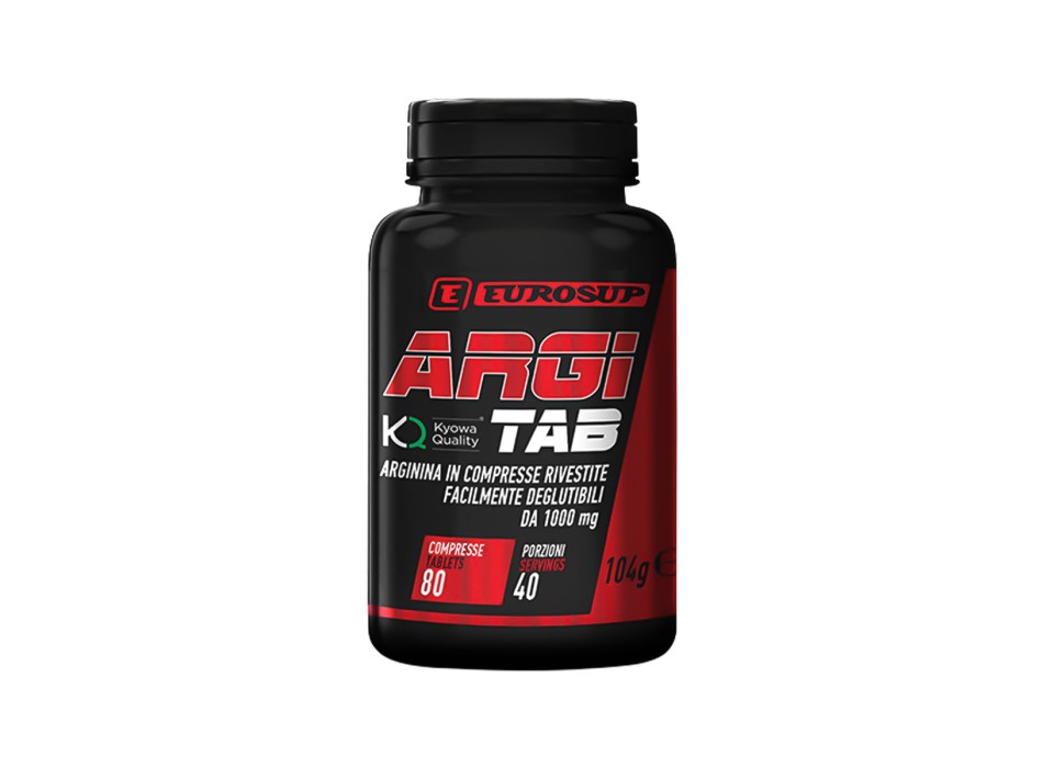 EUROSUP Argi Tab L-Arginina amminoacido 1000mg 80 cpr