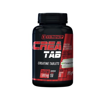 Eurosup CREA TAB integratore di creatina monoidrato in compresse da 1000mg per l