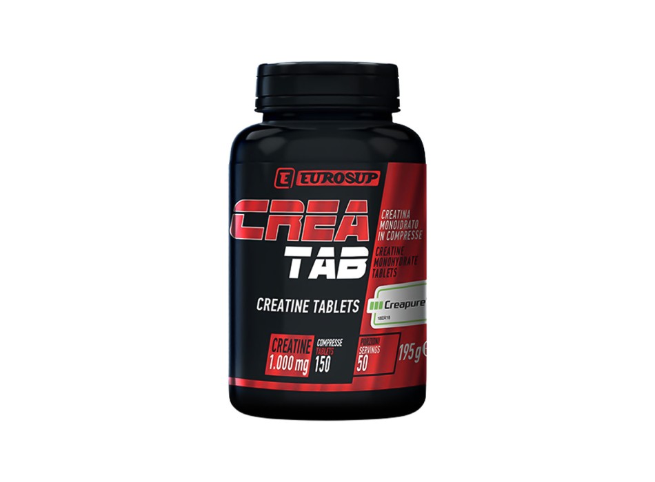 Eurosup CREA TAB integratore di creatina monoidrato in compresse da 1000mg per l