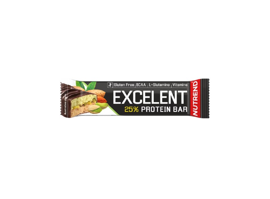 Excelent Protein Bar Double Nutrend 85g Barretta Proteica Maxi Mandorla Pistacch