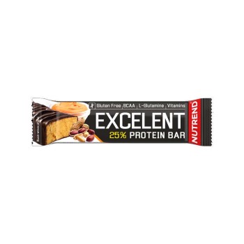 Excelent Protein Bar Nutrend 85g Barretta Proteica Maxi Burro di Arachidi