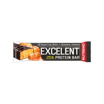 Excelent Protein Bar Nutrend 85g Barretta Proteica Maxi Caramello Salato