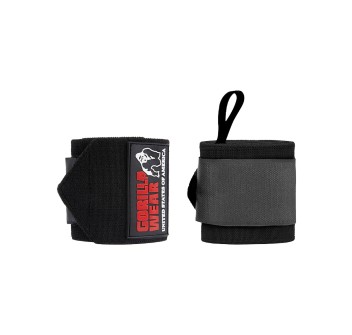 Fasce per polsi Ultra Gorilla Wear asola elastica nero