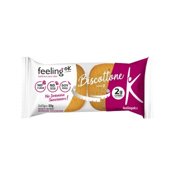 FeelingOK Biscottone Protein linea START maxi frollino proteico mandorla