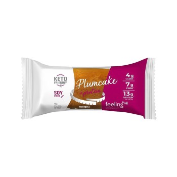 FeelingOK Plumcake Protein START merenda proteica soffice low carb vaniglia e li