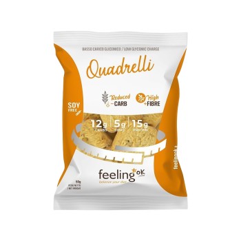 FeelingOK Quadrelli FIBRE biscotti proteici low carb cocco