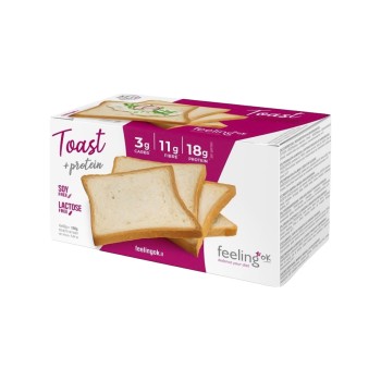FeelingOK Toast Protein START fette tostate proteiche e croccanti natural