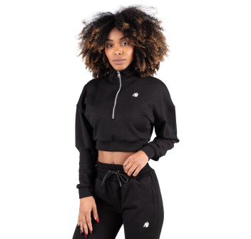 Felpa Corta Con Mezza Cerniera Ocala 