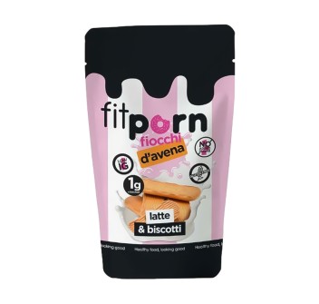 Fiocchi di Avena Baby Fitporn avena aromatizzata 750g Latte e Biscotti