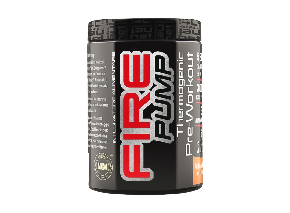Fire Pump Net Integratori Pre Workout Ossido Nitrico Pump Muscolare Arancia