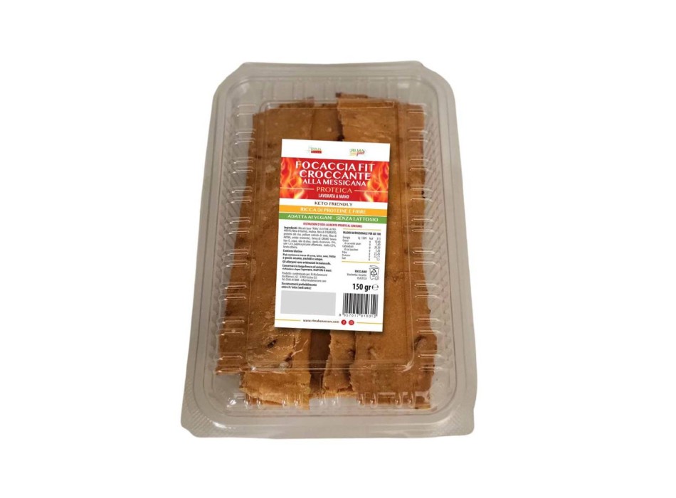 Focaccia Proteica Croccante 150gr