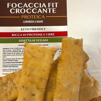 Focaccia Proteica Croccante 150gr