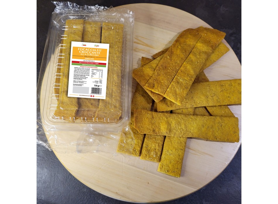 Focaccia Proteica Croccante 150gr