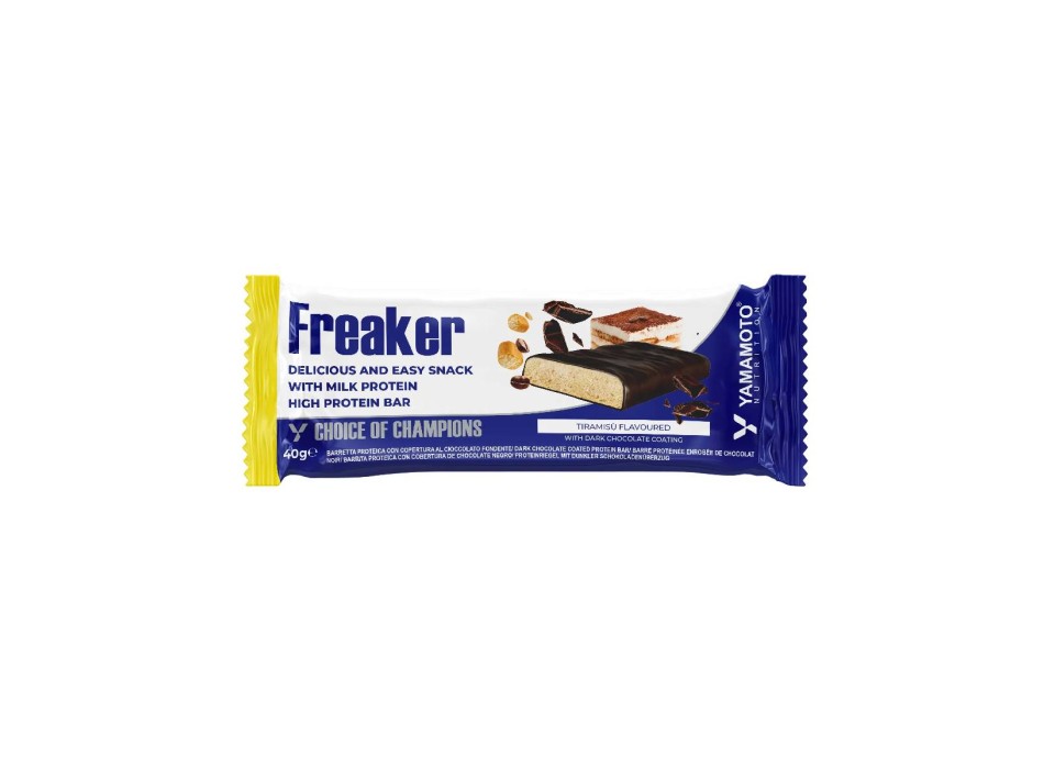 Freaker Yamamoto Nutrition barretta proteica 40g Tiramisù
