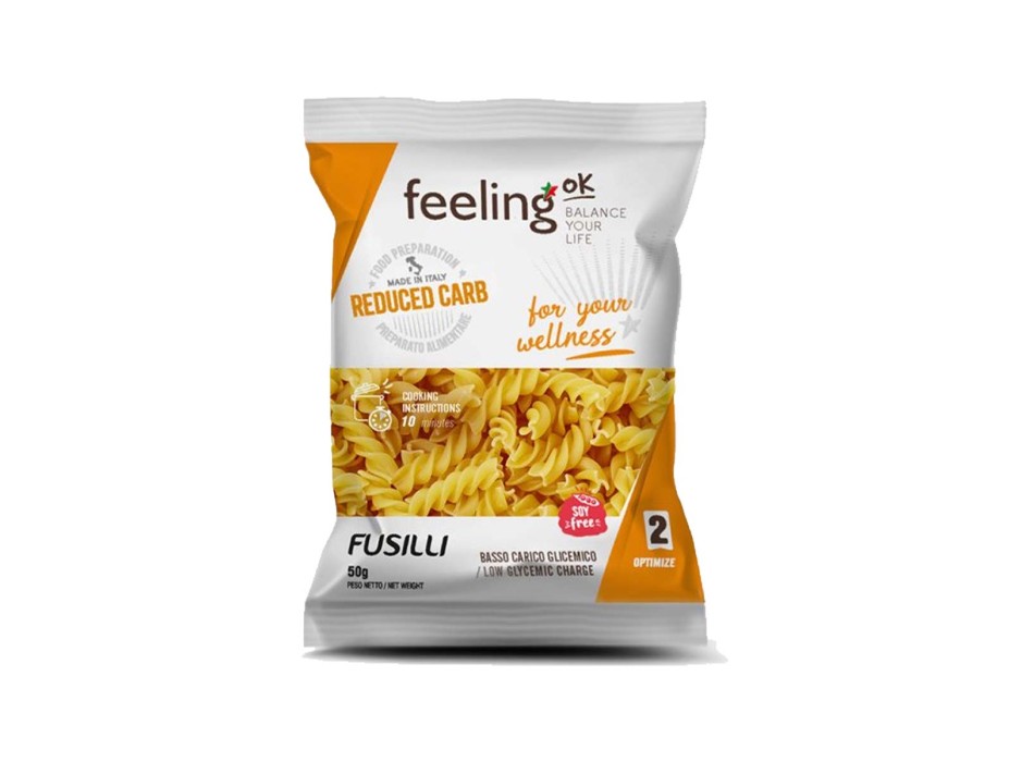 FUSILLI OPTIMIZE - Pasta proteica ad alto contenuto di fibre FEELING OK