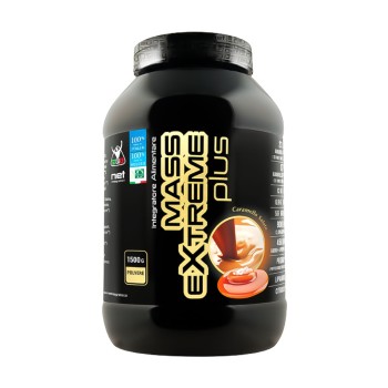 Gainer Mass Extreme Plus Net Integratori Mass Gainer Proteine Caramello Salato