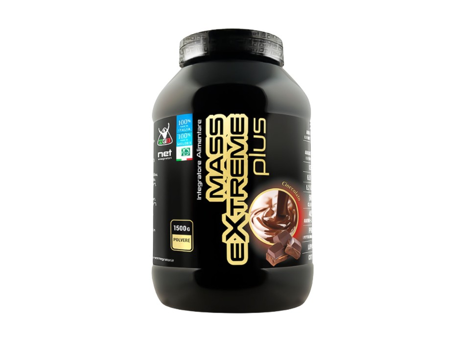 Gainer Mass Extreme Plus Net Integratori Mass Gainer Proteine Cioccolato