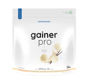 Gainer Pro Nutriversum Mass Gainer Aumento Massa Muscolare 2000g Vaniglia