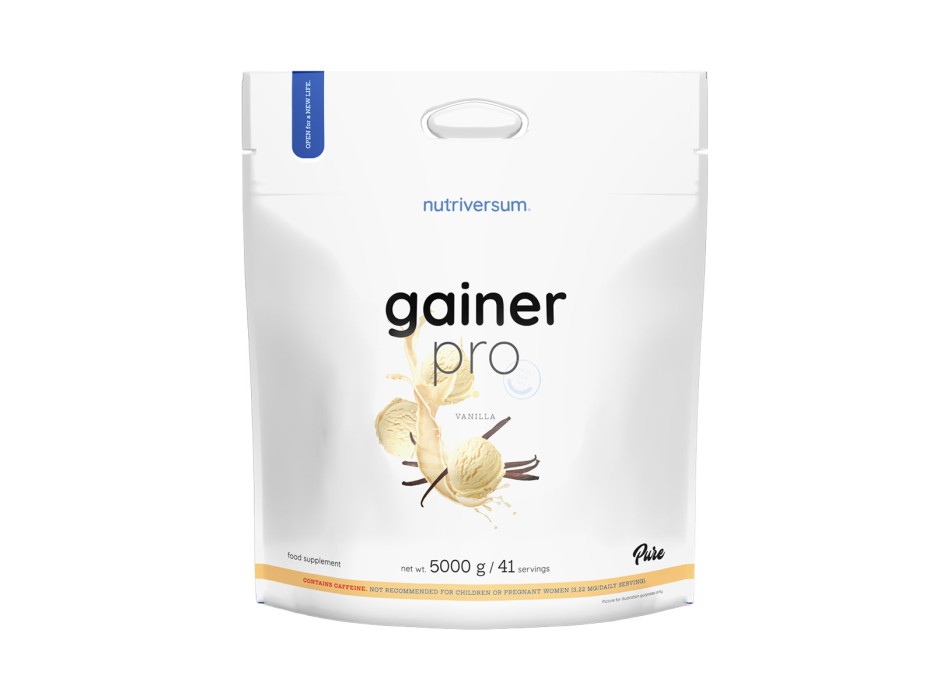 Gainer Pro Nutriversum Mass Gainer Aumento Massa Muscolare 5000g Vaniglia