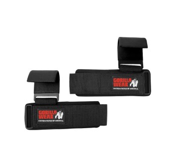 Ganci Per Sollevamento Pesi Gorilla Wear nero
